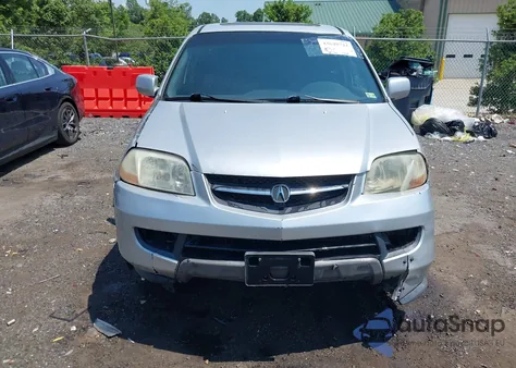 2002 Acura Mdx z USA, uszkodzony, nr VIN 2HNYD18212H542834